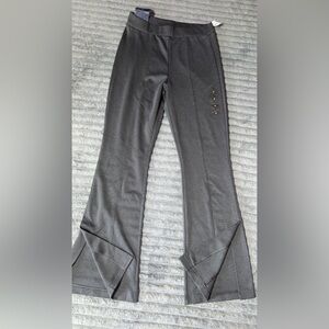 GAP Charcoal Flared Trousers with Side Buttons